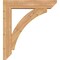 Ekena Millwork Thorton Slat Smooth Bracket w/ Offset Brace, Western Red Cedar, 7 1/2"W x 36"D x 40"H BKT0806X36X40THR06SWR - alternate 4